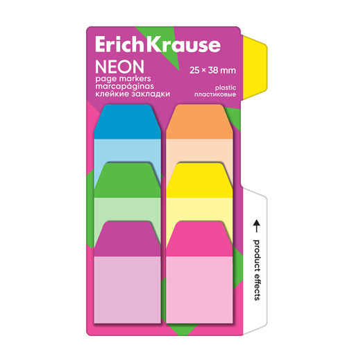 Picture of EK PAGE MARKER NEON 25X38MM